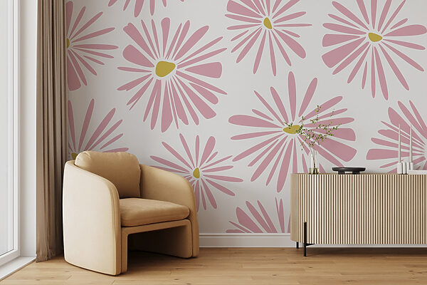 Motif de fleurs roses Motif de fleurs roses