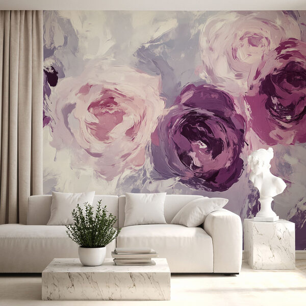 Peinture de fleurs sur une surface Peinture de fleurs sur une surface