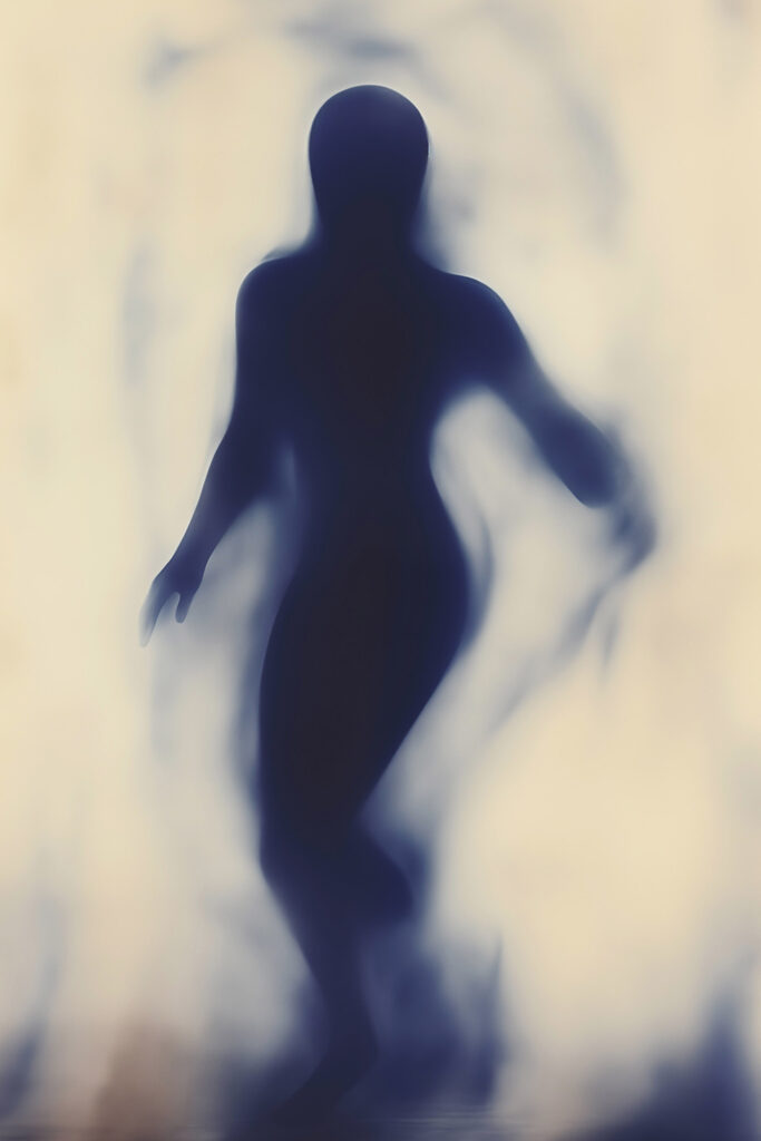 Silhouette of a woman