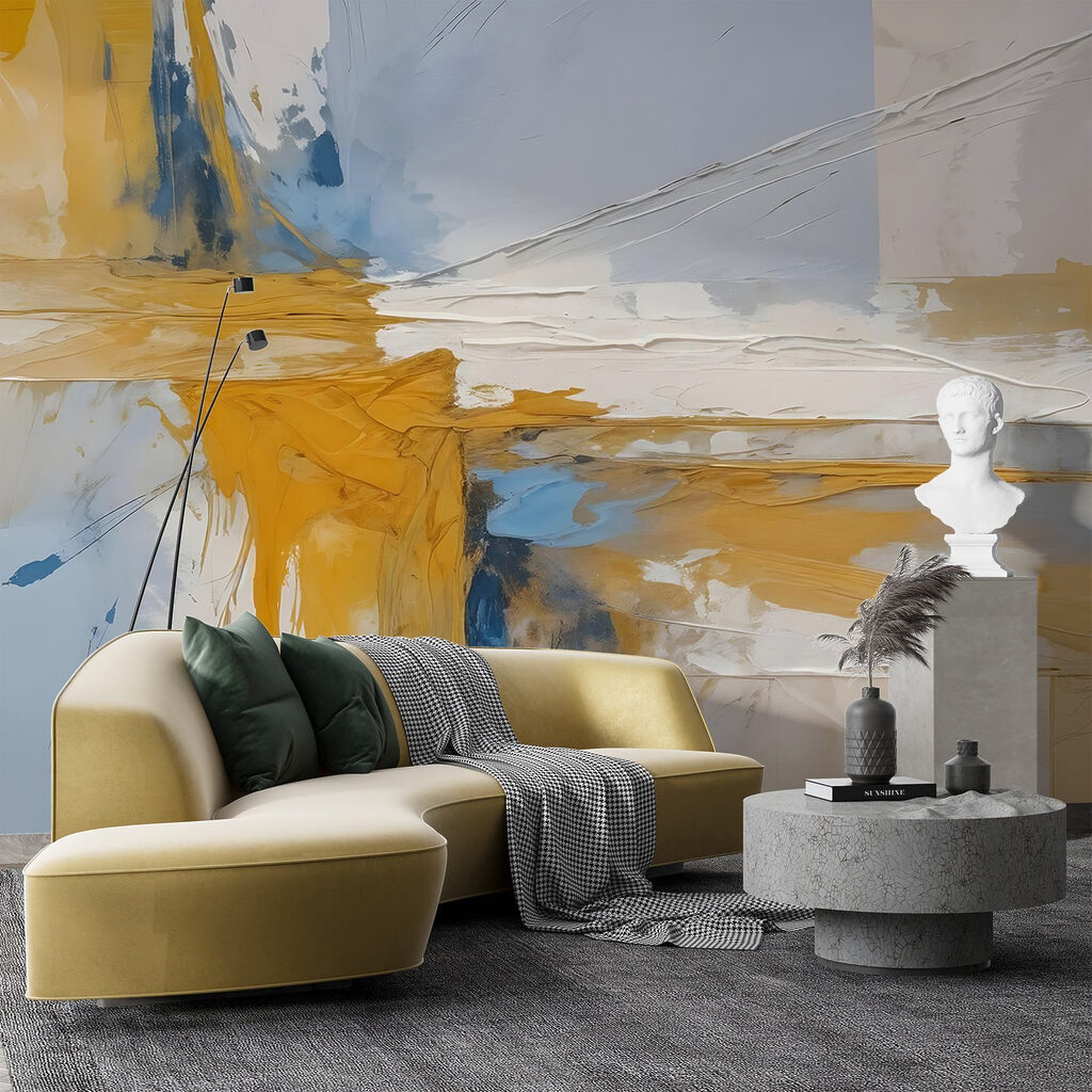 Painting of a colorful painting