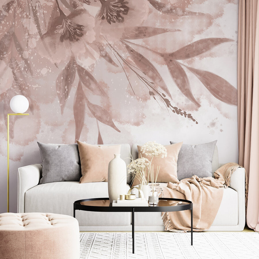 Des fleurs douces dans des tons pastel. Des fleurs douces dans des tons pastel.