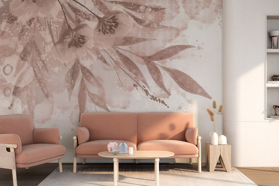 Des fleurs douces dans des tons pastel. Des fleurs douces dans des tons pastel.