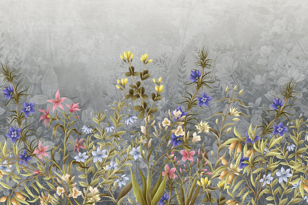 Peinture de fleurs et de feuilles Peinture de fleurs et de feuilles