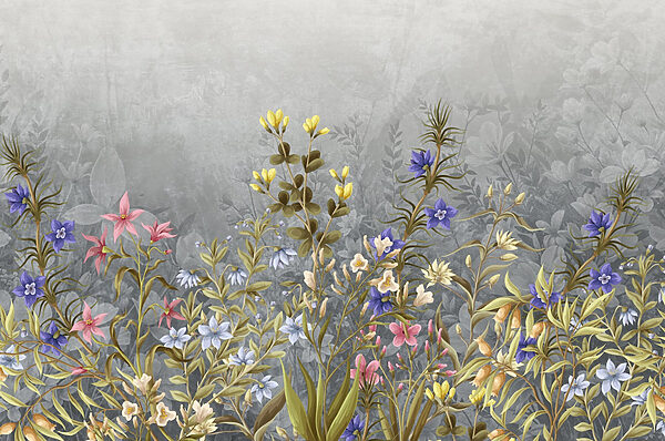 Peinture de fleurs et de feuilles Peinture de fleurs et de feuilles
