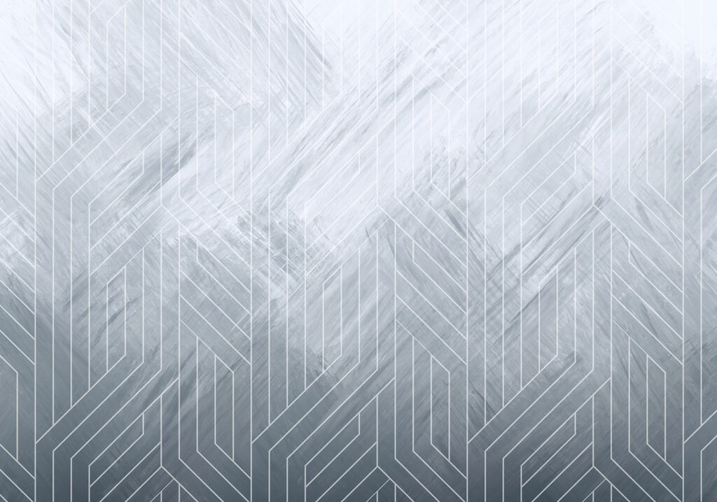 Lignes blanches sur une surface grise Lignes blanches sur une surface grise