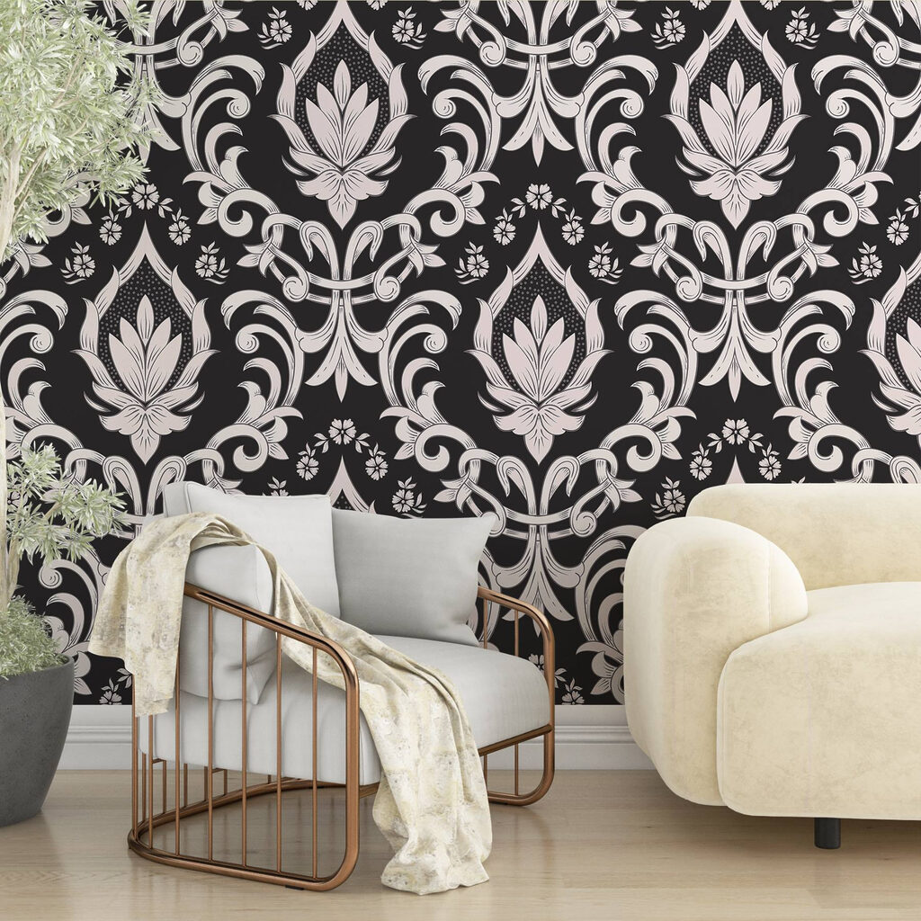 Black and white wallpaper Black and white wallpaper