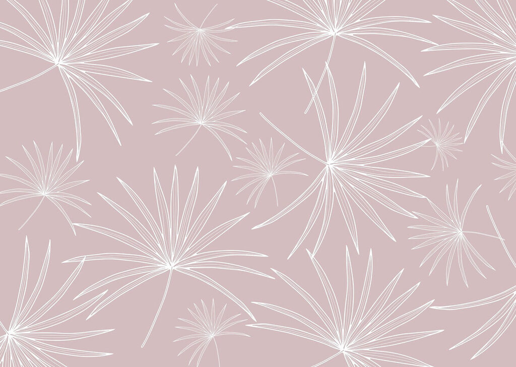 Motif de feuilles blanches Motif de feuilles blanches