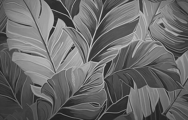 Motifs naturels dans des tons monochromes Motifs naturels dans des tons monochromes