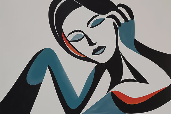 Peinture d'une femme Peinture d'une femme