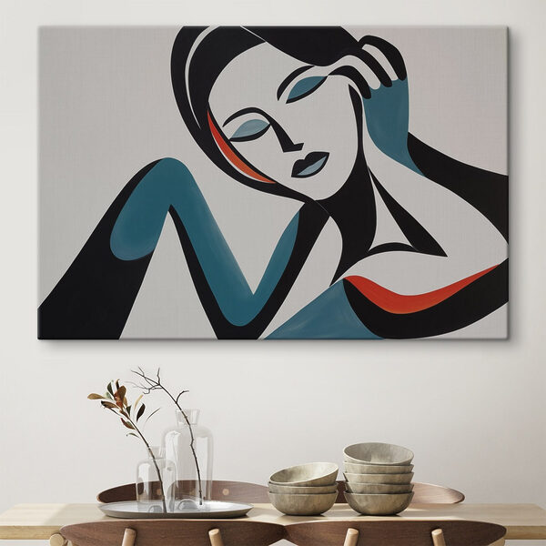 Peinture d'une femme Peinture d'une femme