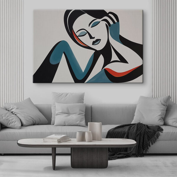 Peinture d'une femme Peinture d'une femme