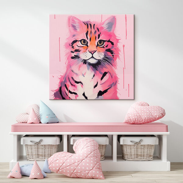 Peinture d'un chat Peinture d'un chat