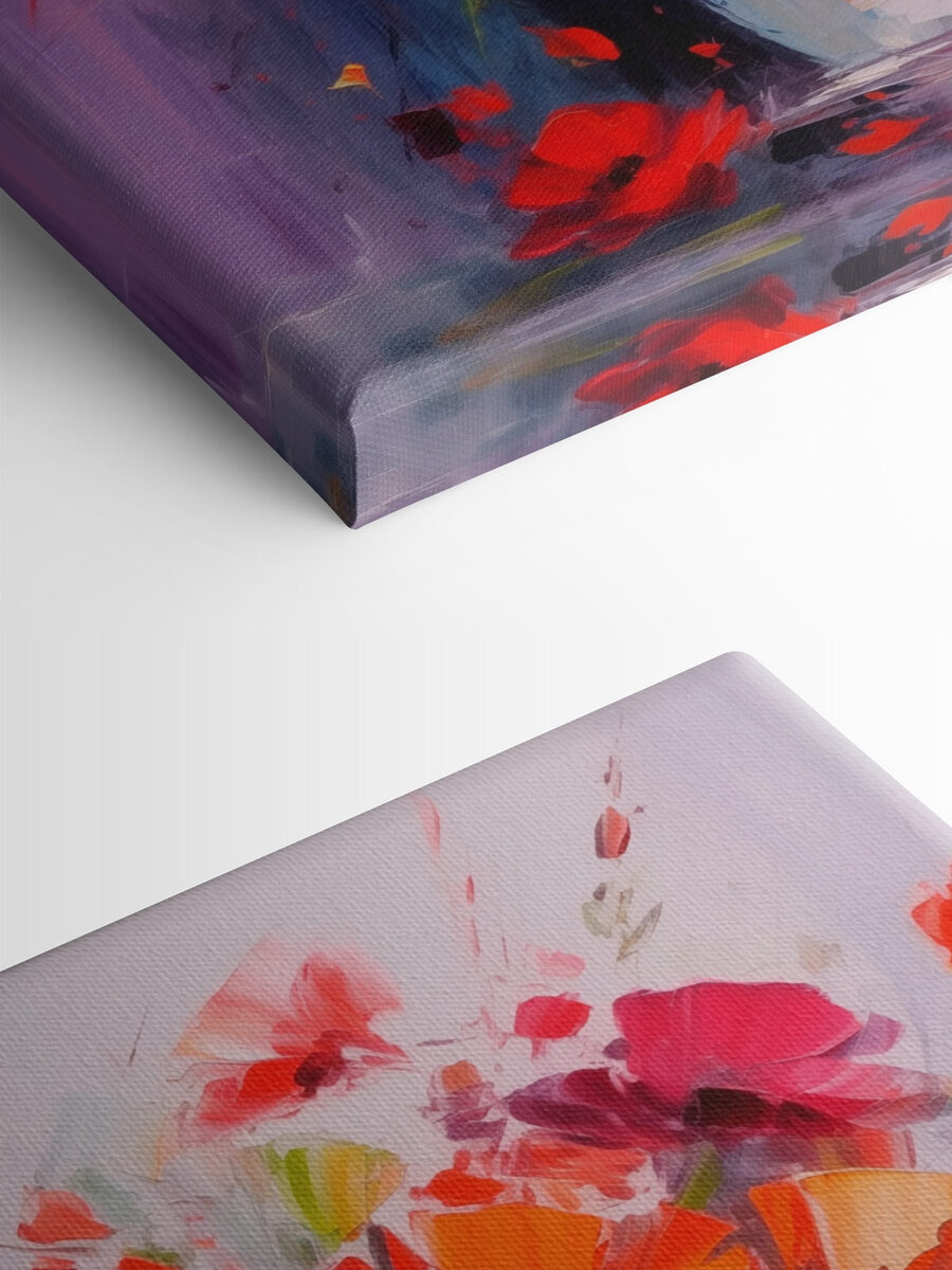 Peinture de fleurs dans un vase Peinture de fleurs dans un vase