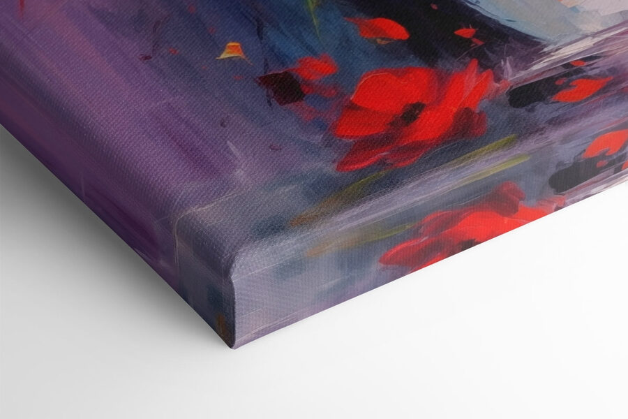 Peinture de fleurs dans un vase Peinture de fleurs dans un vase