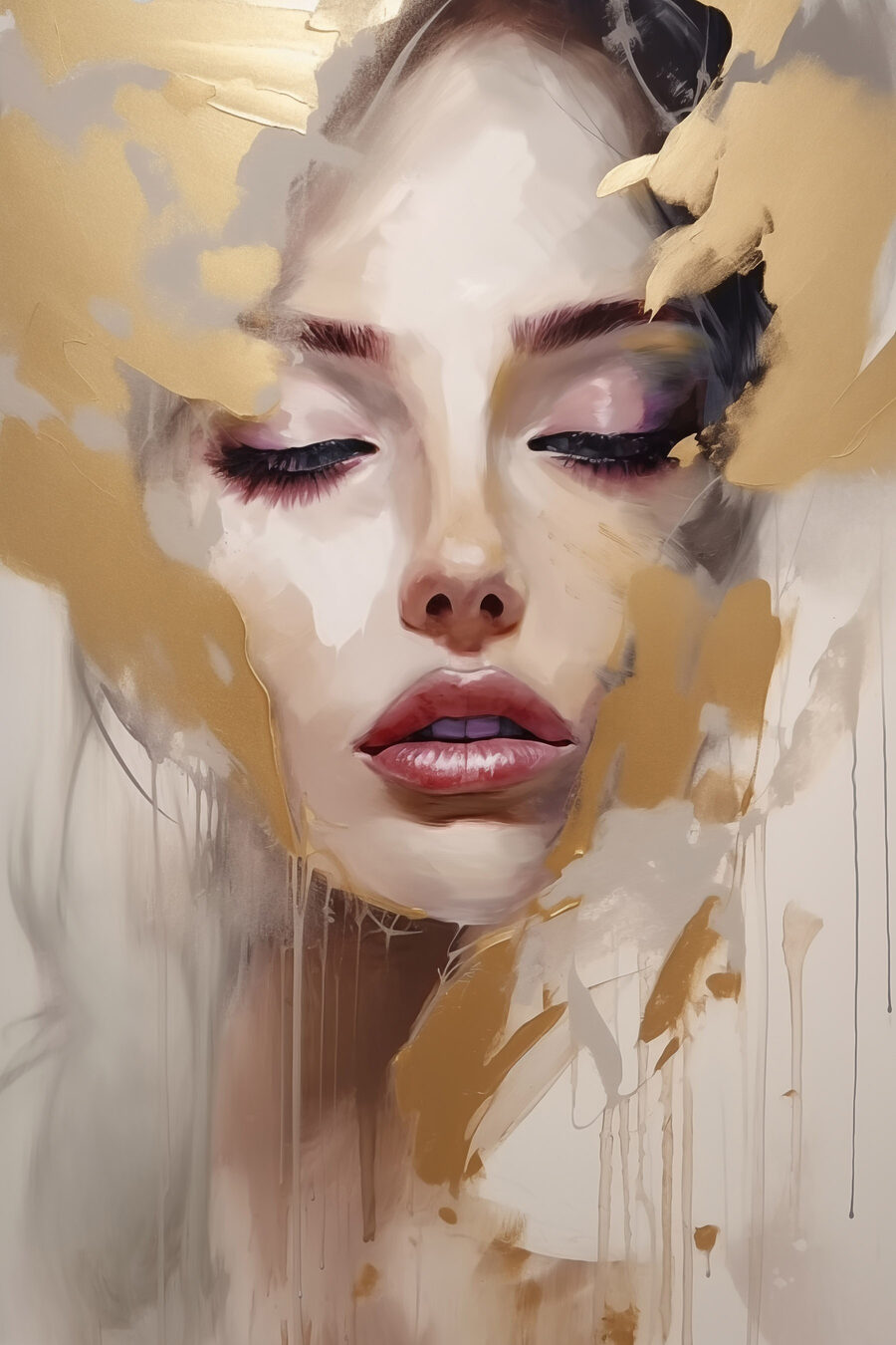 Une beauté éthérée dans un écrin d'art