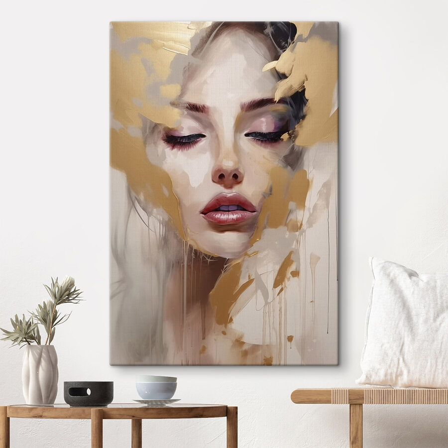 Une beauté éthérée dans un écrin d'art