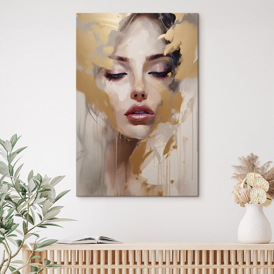 Une beauté éthérée dans un écrin d'art