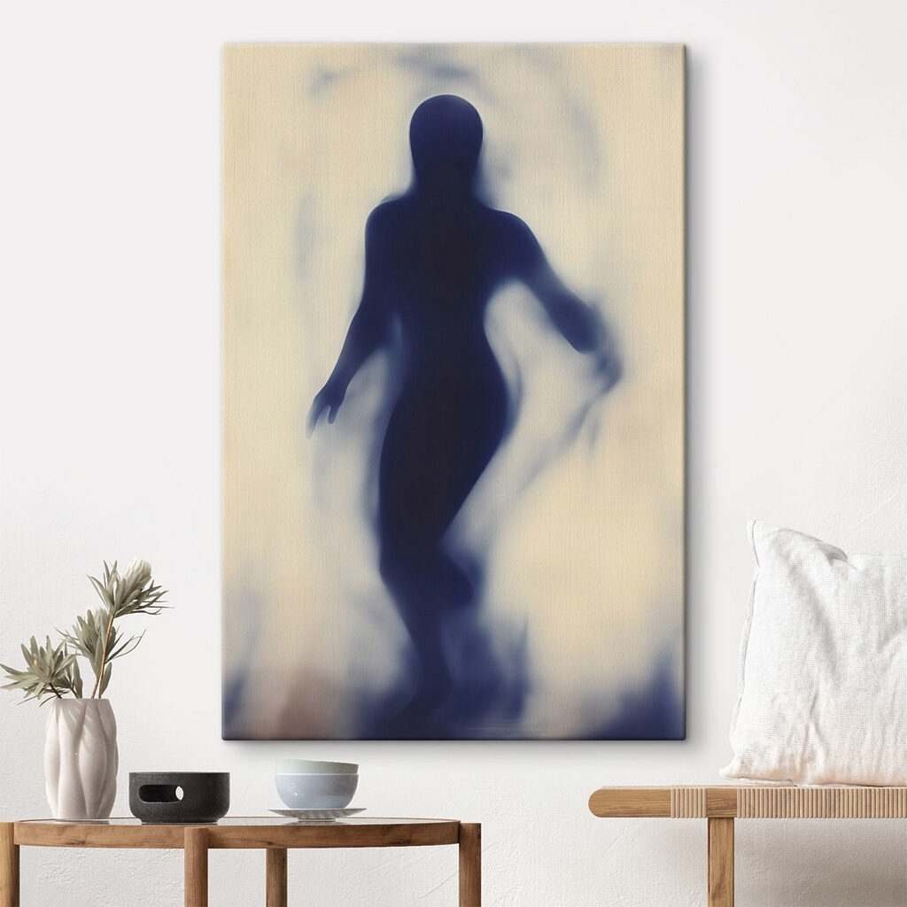 Silhouette of a woman