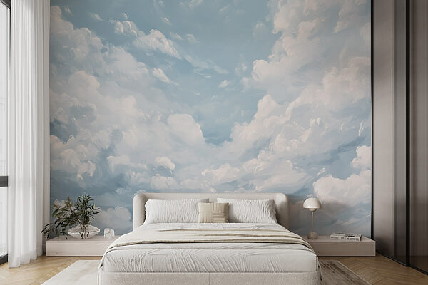 Ciel bleu avec nuages Ciel bleu avec nuages