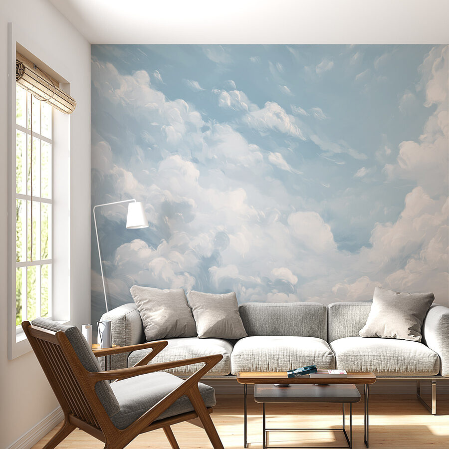 Ciel bleu avec nuages
