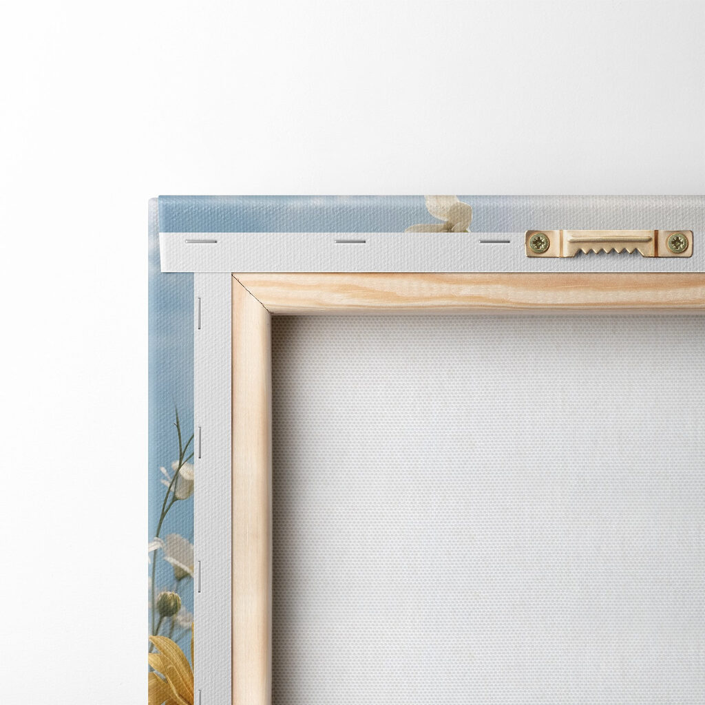 Group of butterflies flying over a field of flowers