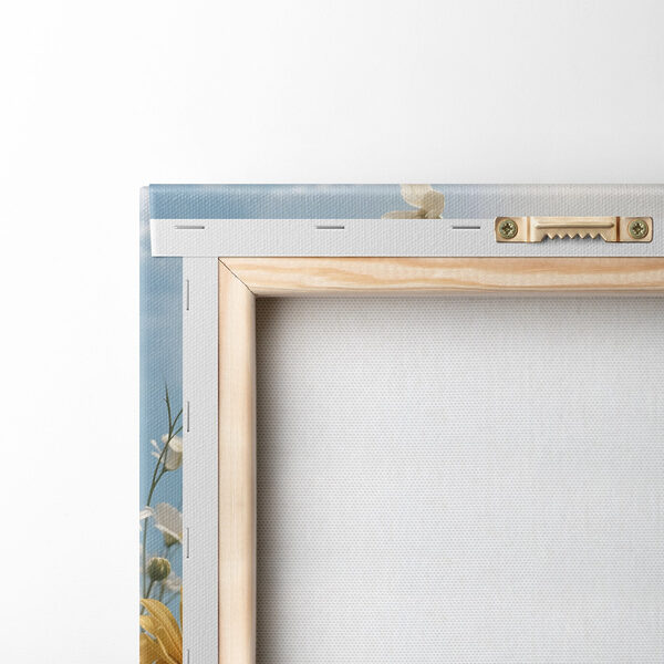 Group of butterflies flying over a field of flowers