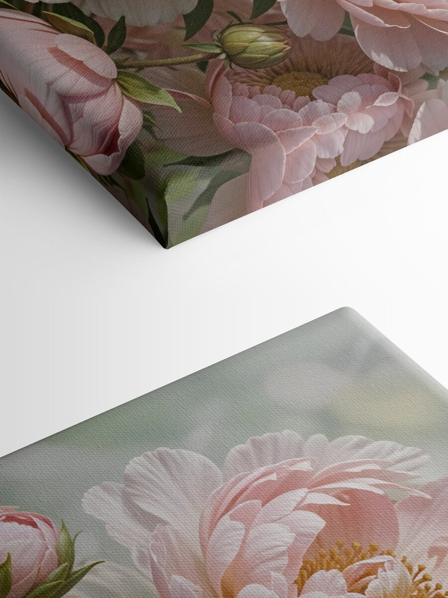Tableaux Fleurs délicates dans des teintes douces. – Image 4