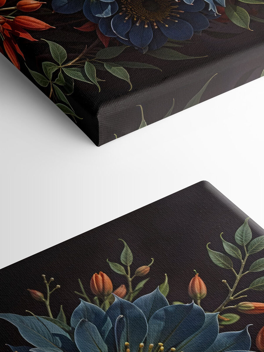 Groupe de fleurs aux boutons orange