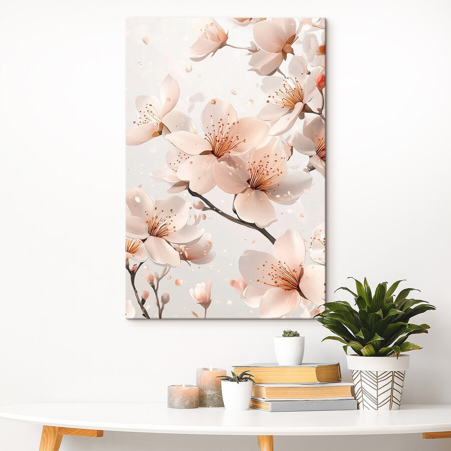 Fleurs délicates dans des teintes douces