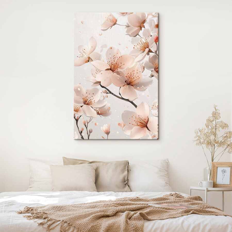 Fleurs délicates dans des teintes douces