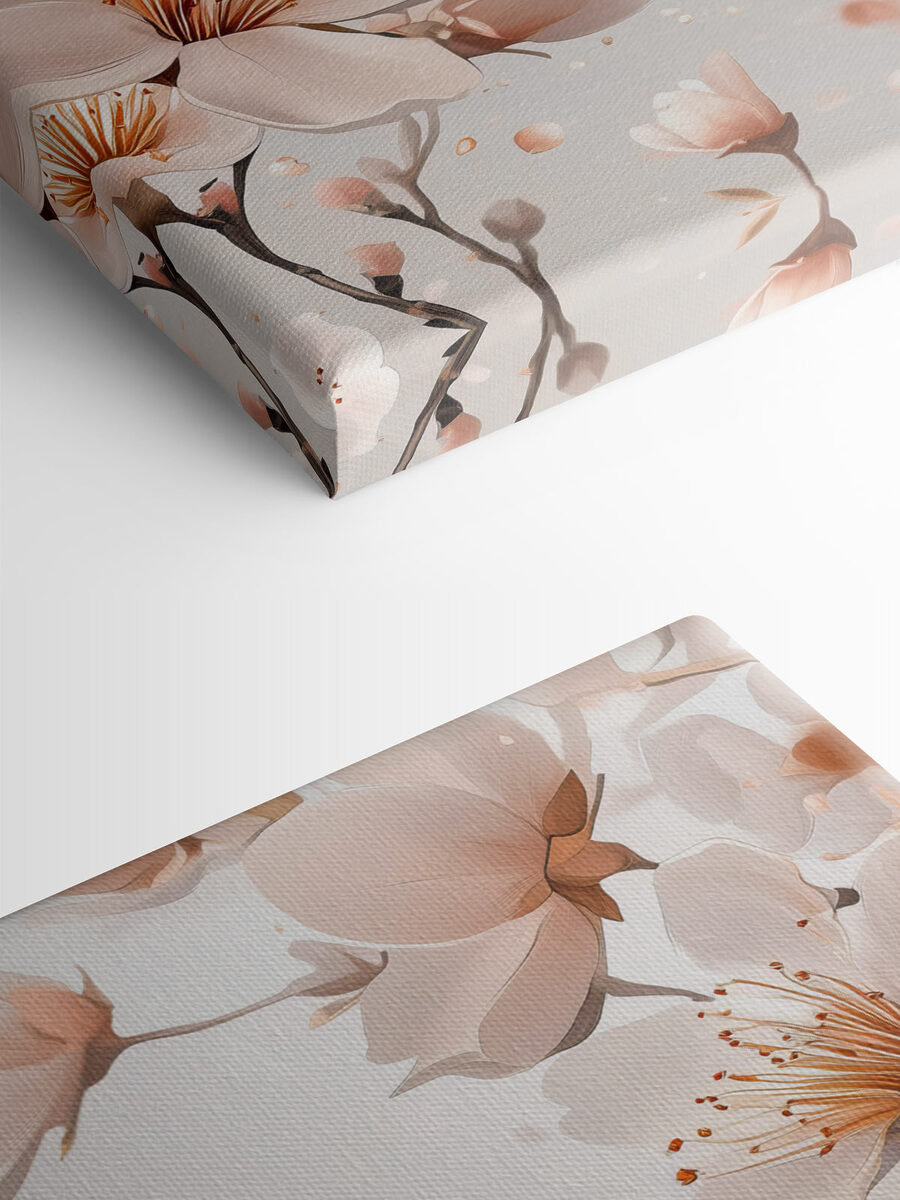 Fleurs délicates dans des teintes douces
