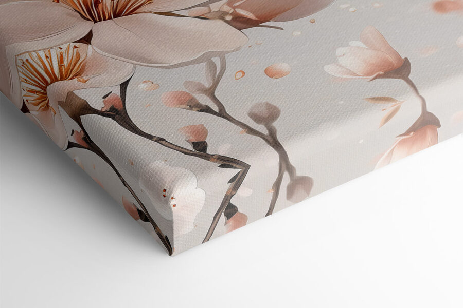Fleurs délicates dans des teintes douces