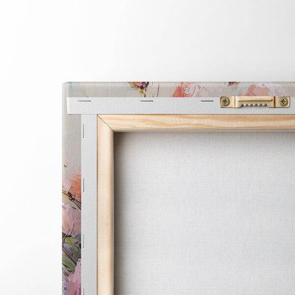 Peinture d'un bouquet de roses roses Peinture d'un bouquet de roses roses