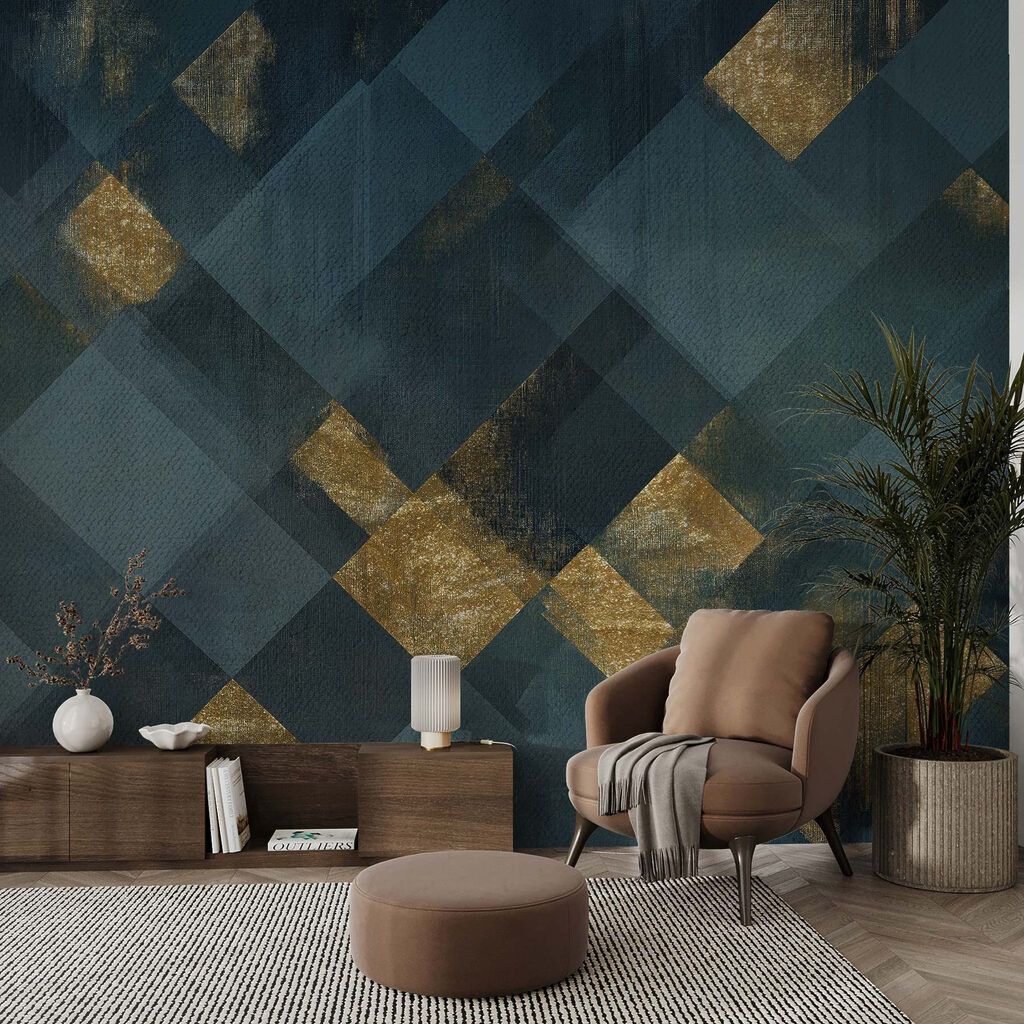 Artistic geometric pattern with contrast Artistic geometric pattern with contrast