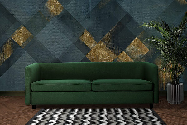 Artistic geometric pattern with contrast Artistic geometric pattern with contrast