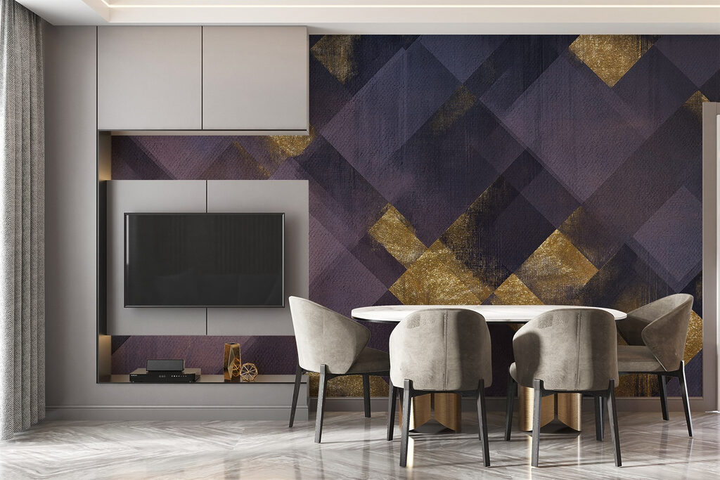 Abstract geometric shapes in dark tones Abstract geometric shapes in dark tones