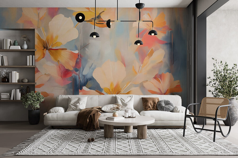 Peinture de fleurs