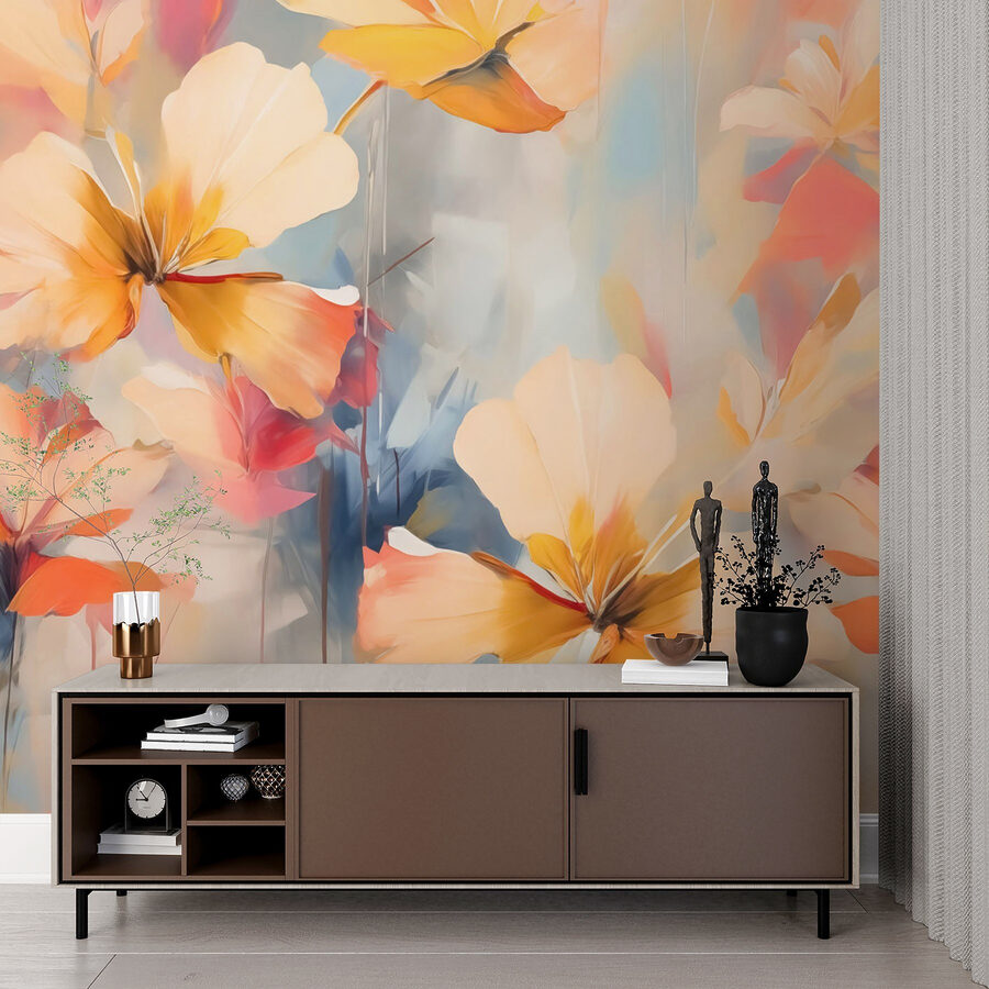 Peinture de fleurs