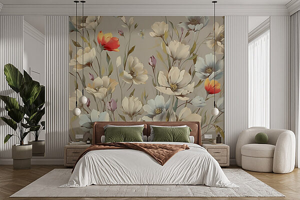 Des fleurs vibrantes dans de douces teintes pastel Des fleurs vibrantes dans de douces teintes pastel