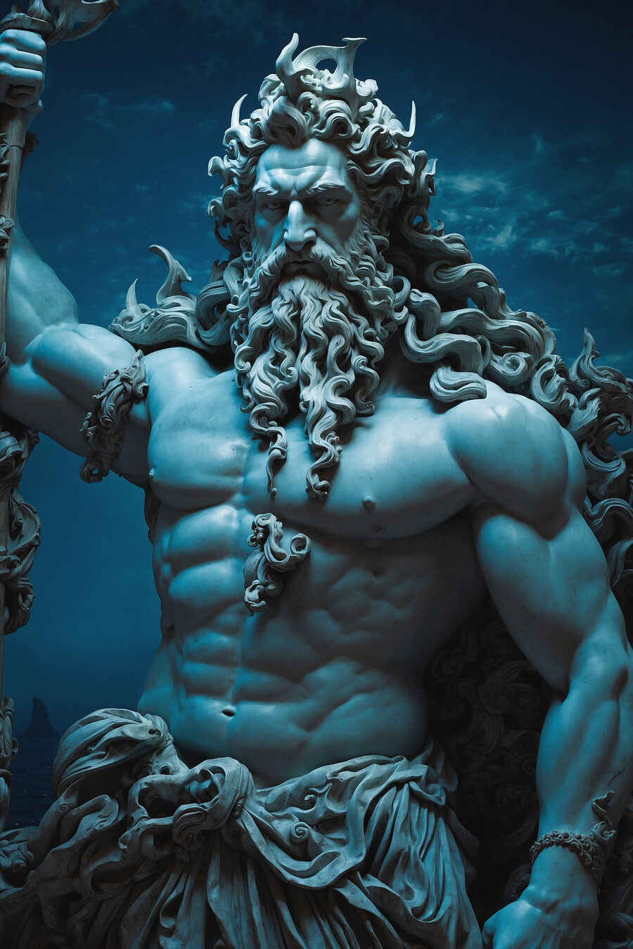 Tableaux Statue d'un homme à la longue barbe – Image 12