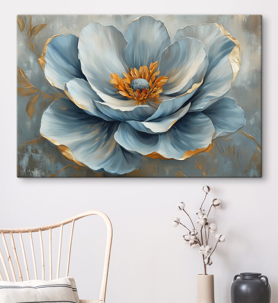 Delicate petals in serene colors