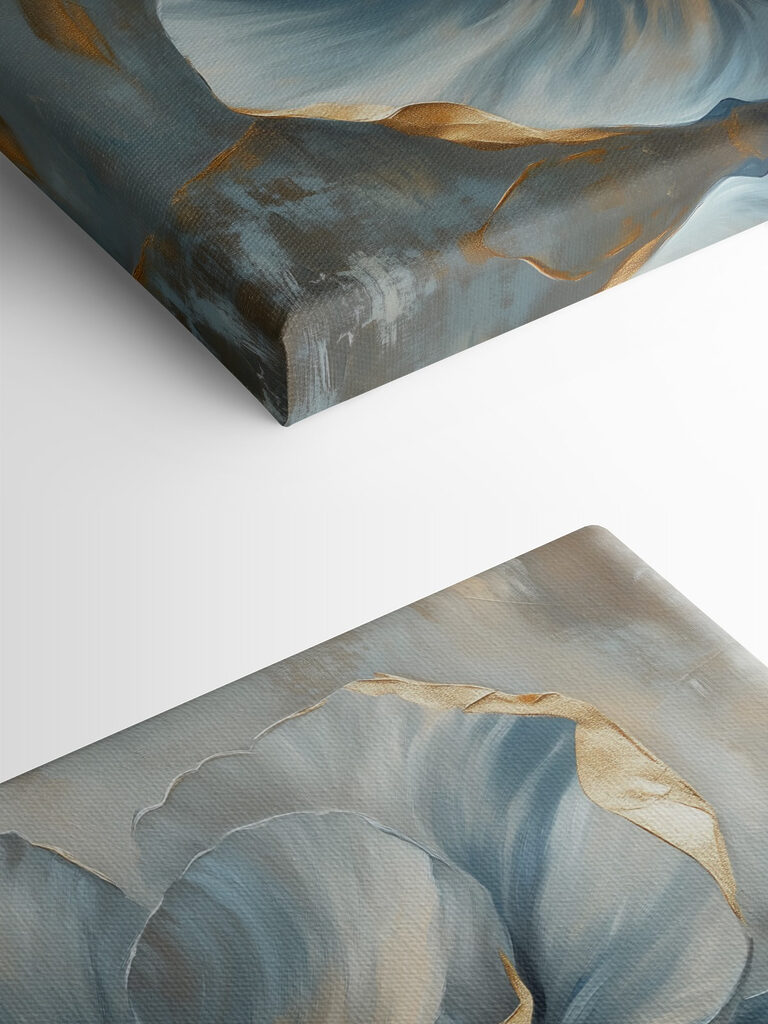 Delicate petals in serene colors