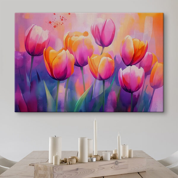 Peinture de tulipes Peinture de tulipes