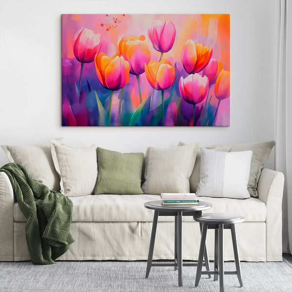 Peinture de tulipes Peinture de tulipes