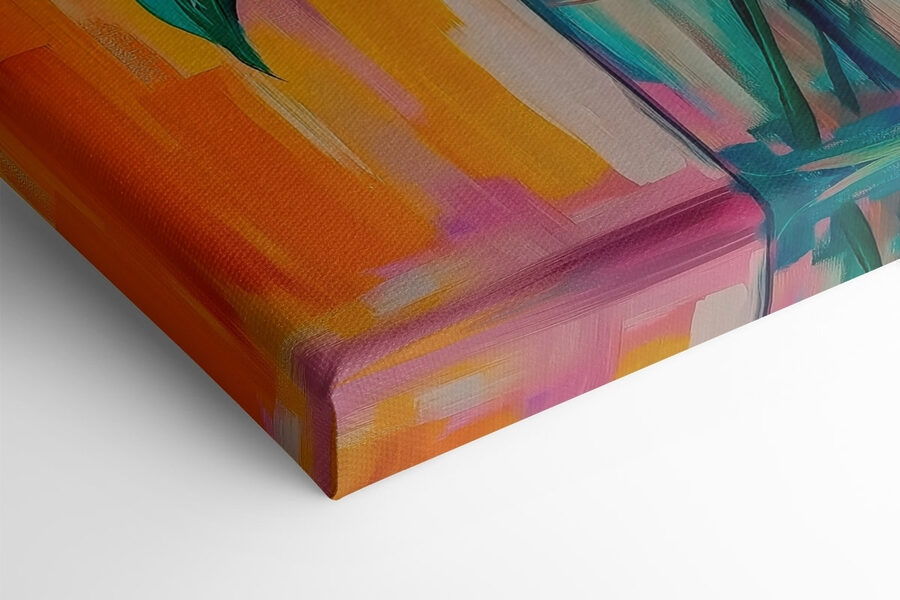 Peinture de fleurs dans un vase Peinture de fleurs dans un vase