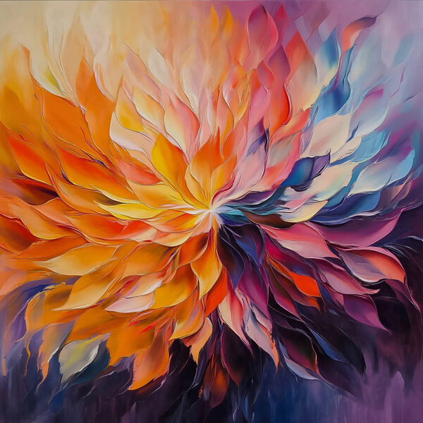 Peinture d'une fleur Peinture d'une fleur