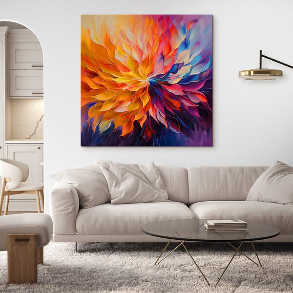 Peinture d'une fleur Peinture d'une fleur