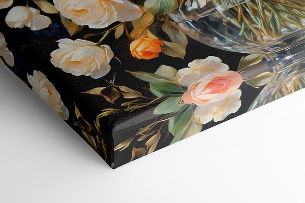 Peinture de fleurs dans un vase Peinture de fleurs dans un vase
