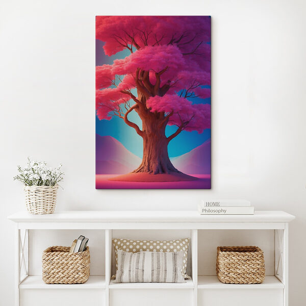 Arbre aux feuilles roses Arbre aux feuilles roses