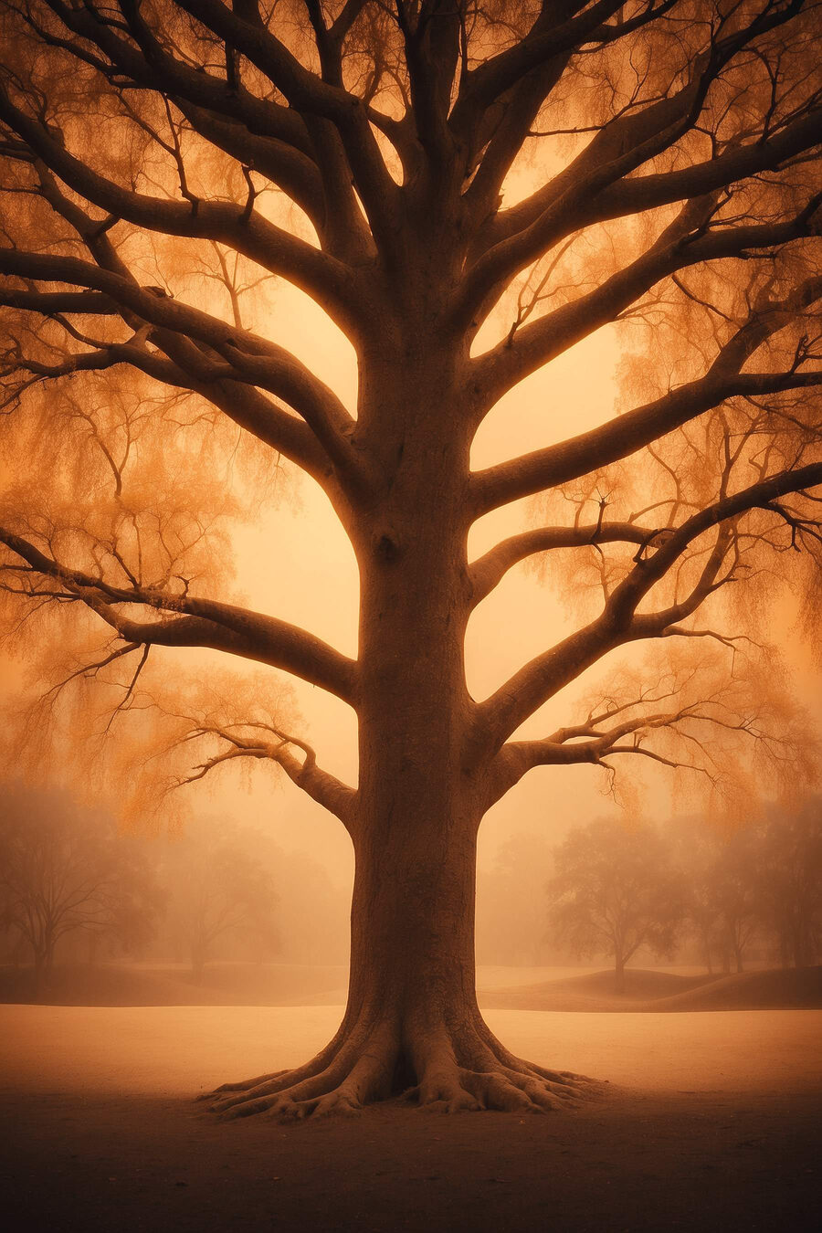 Grand arbre sans feuilles Grand arbre sans feuilles